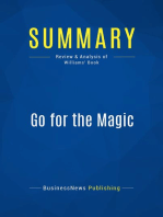 Go for the Magic (Review and Analysis of Williams' Book)