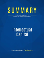 Intellectual Capital (Review and Analysis of Edvinsson and Malone's Book)