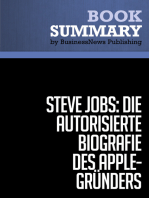 Steve Jobs, Die autorisierte Biografie des Apple-Gründers - Walter Isaacson (BusinessNews Publishing Buchzusammenfassung)