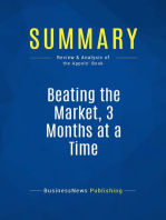 Beating the Market, 3 Months at a Time (Review and Analysis of the Appels' Book)