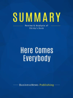 Here Comes Everybody (Review and Analysis of Shirky's Book)
