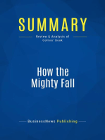 How the Mighty Fall (Review and Analysis of Collins' Book)