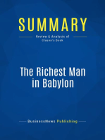 The Richest Man in Babylon (Review and Analysis of Clason's Book)