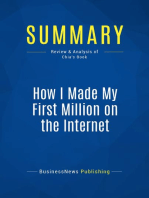 How I Made My First Million on the Internet (Review and Analysis of Chia's Book)