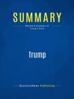 Trump (Review and Analysis of Trump's Book)