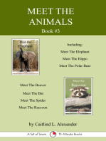Meet The Animals; Book 3: A Set of Seven 15-Minute Books