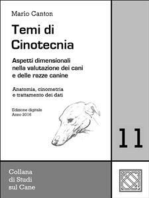 Temi di Cinotecnia 11 - Anatomia, cinometrìa e trattamento dei dati: Aspetti dimensionali nella valutazione dei cani e delle razze canine
