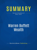 Warren Buffett Wealth (Review and Analysis of Miles' Book)