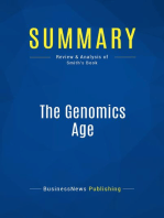 The Genomics Age (Review and Analysis of Smith's Book)