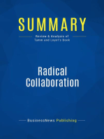 Radical Collaboration (Review and Analysis of Tamm and Luyet's Book)