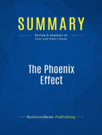 The Phoenix Effect (Review and Analysis of Pate and Platt's Book)
