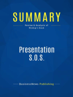 Presentation S.O.S. (Review and Analysis of Wiskup's Book)