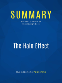 The Halo Effect (Review and Analysis of Rosenzweig's Book)