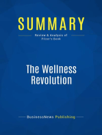 The Wellness Revolution (Review and Analysis of Pilzer's Book)