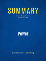 Power (Review and Analysis of Pfeffer's Book)