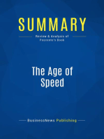 The Age of Speed (Review and Analysis of Poscente's Book)