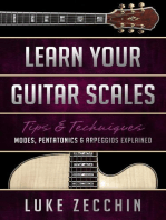 Learn Your Guitar Scales: Modes, Pentatonics & Arpeggios Explained (Book + Online Bonus)