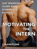 Motivating the Intern (Gay Spanking Older Man Dominance Erotica)
