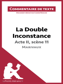 Le Jeu De L Amour Et Du Hasard De Marivaux Acte Ii Scene 3 De Claire Cornillon Lepetitlitteraire Livre Electronique Scribd
