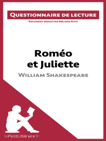 Romeo Et Juliette De Shakespeare Questionnaire De Lecture De Melanie Kuta Lepetitlitteraire Livre Electronique Scribd