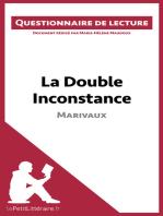 La Double Inconstance de Marivaux (Questionnaire de lecture): Document rédigé par Marie-Hélène Maudoux