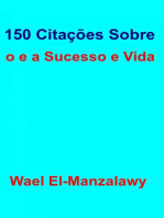 150 Citações Sobre o e a Sucesso e Vida