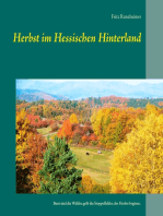 Herbst im Hessischen Hinterland: Bunt sind die Wälder, gelb die Stoppelfelder, der Herbst beginnt.
