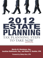 2012 Estate Planning: Tax Planning Steps to Take Now