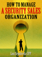 How To Manage A Security Sales Organization
