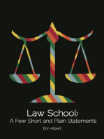 Law School: A Few Short and Plain Statements