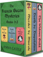 The Francis Bacon Mysteries: Books 1-3: A Francis Bacon Mystery