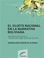 El sujeto nacional en la narrativa boliviana: Análisis de Aluvión de fuego de Oscar Cerruto