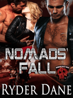 Nomad's Fall (Burning Bastards MC Book 2)