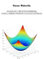 Matematica: Logica, Insiemi, Funzioni E Calcolo Letterale