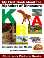 My First Book about the Alphabet of Dinosaurs: Amazing Animal Books - Children's Picture Books