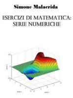 Esercizi di matematica: serie numeriche