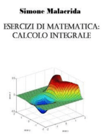 Esercizi di matematica: calcolo integrale