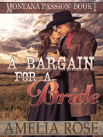 A Bargain For A Bride (Montana Passion, Book 1)