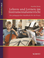 Lehren und Lernen im Instrumentalunterricht: Ein pädagogisches Handbuch für die Praxis