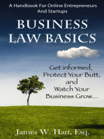 Business Law Basics: A Legal Handbook for Online Entrepreneurs and Startup Businesses