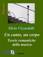 Un canto, un corpo. Teorie romantiche della musica