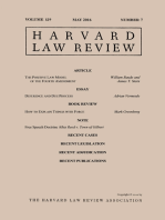 Harvard Law Review: Volume 129, Number 7 - May 2016