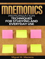 Mnemonics: Memorization Techniques for Studying and Everyday Use