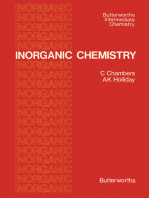 Inorganic Chemistry: Butterworths Intermediate Chemistry
