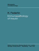 Immunopathology of Insulin: Clinical and Experimental Studies