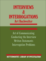 Interviews and Interrogations: Butterworth's Library of Investigation