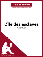 L'Ile des esclaves de Marivaux (Fiche de lecture): Résumé complet et analyse détaillée de l'oeuvre