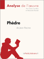 Phèdre de Jean Racine (Analyse de l'oeuvre): Analyse complète et résumé détaillé de l'oeuvre