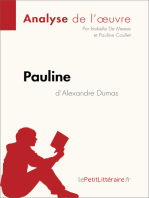 Pauline d'Alexandre Dumas (Analyse de l'oeuvre)