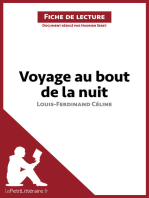 Voyage au bout de la nuit de Louis-Ferdinand Céline (Fiche de lecture): Analyse complète et résumé détaillé de l'oeuvre
